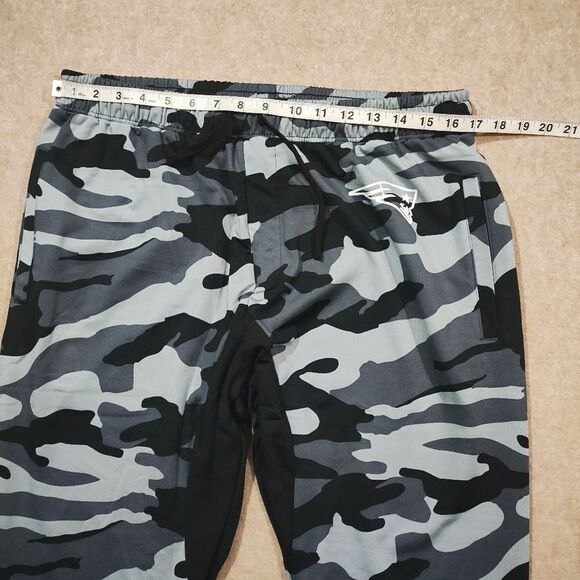 NFL Team Apparel New England Patriots Camo Jogger Pants #K - Picture 4 of 8